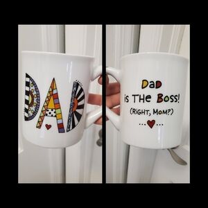 "Our Name Is Mud" "DAD" Coffee Mug, By Lorrie VEASEY" Gift